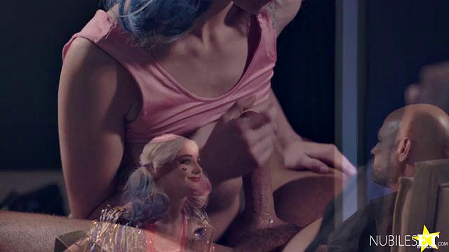 харли квинн мстит бывшему - завела жаркую игрушку с его корешем