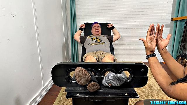 J Takes Charge of Matt in the Chair - Matt & J