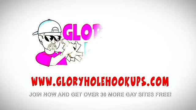 Big Daddy Gets Blown At The Gloryhole