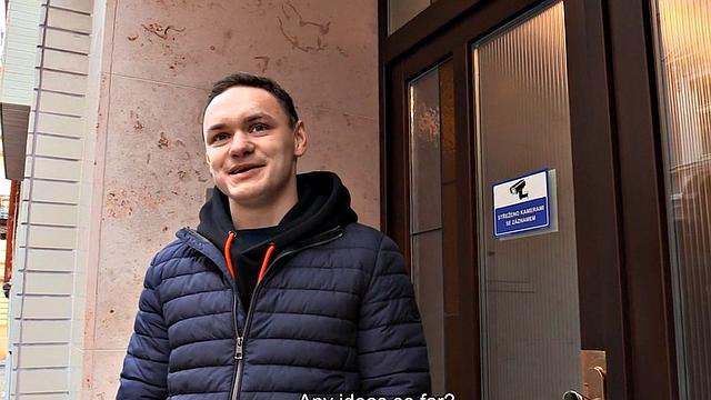 Amateur POV Fucks Gay Ass in Bathroom for Money