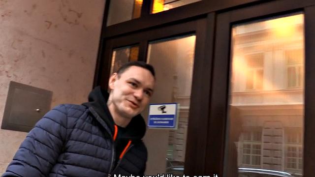 Amateur POV Fucks Gay Ass in Bathroom for Money