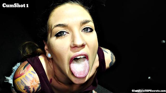 Deepthroat champion and cumshots!