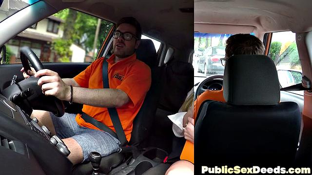 Big Booty Blonde Cutie Drilled