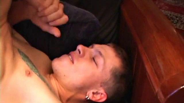 Shane is one of those horny guys that loves to beat off, particularly when he knows others are watching. This time is no exception, with Shane stripping naked as soon as he's hard.