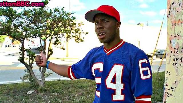 Pickedup straight black cocksucking white