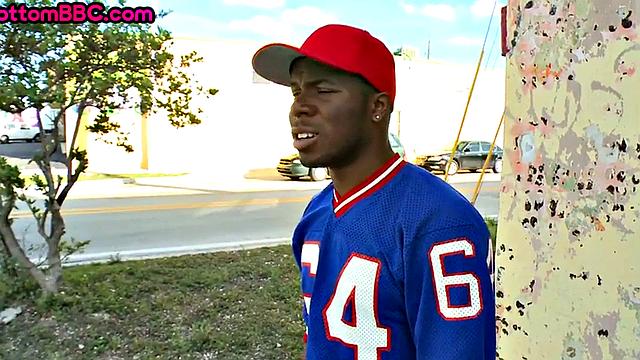 Pickedup straight black cocksucking white