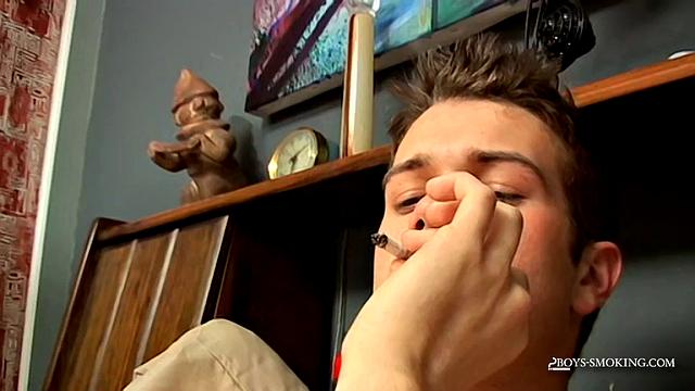 Bryce Smokes & Jerks Off! - Bryce Smokes & Jerks Off!