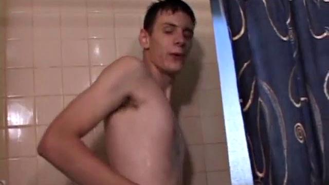 This hot solo jerk off scene starts with young Skylerr naked in the shower and stroking his cock. A few well placed fingers provide the stimulation he needs to edge himself closer and closer to climax.