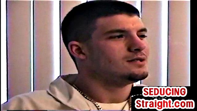 Straight dude loves sucking stud cock while jerking