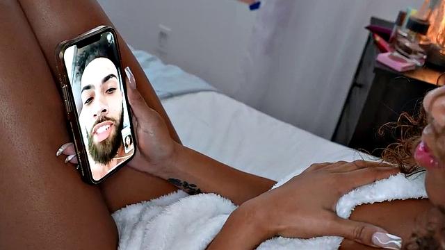 Black stepsister amateur babe fucked by stepbro