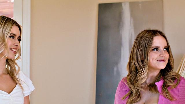 GIRLSWAY - Shook MILF Rachael Cavalli Catches Dirty Stepsisters With Stepdaughter Jill Kassidy FULL