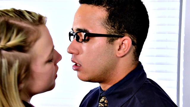 Teen Schoolgirl Cali Sparks Gets Penetrated in Detention