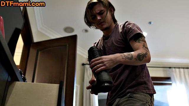 Curvy redhead pounded by stepson