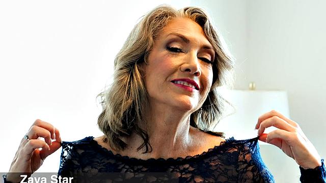 A new MILF with nice tits and a hairy pussy