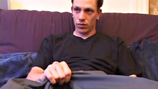 Shane is assisted by another hand in a jerk off scene.