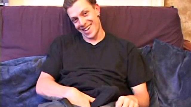 Shane is assisted by another hand in a jerk off scene.