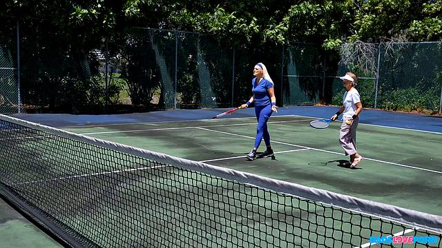 Horny Tennis Family Game