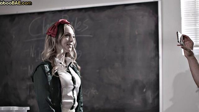 Taboo college bae doggysyled by teacher in classroom