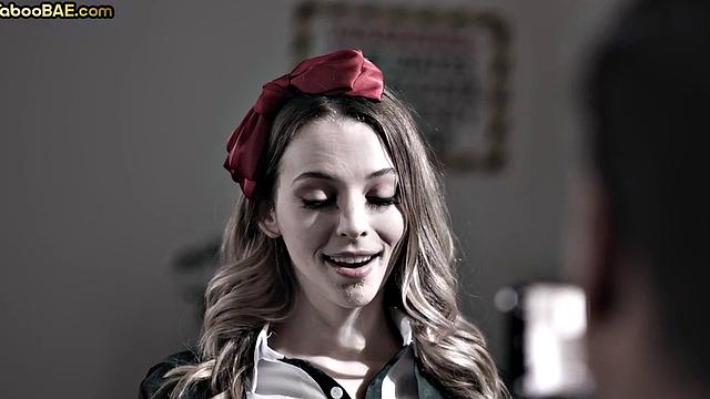 Taboo college bae doggysyled by teacher in classroom