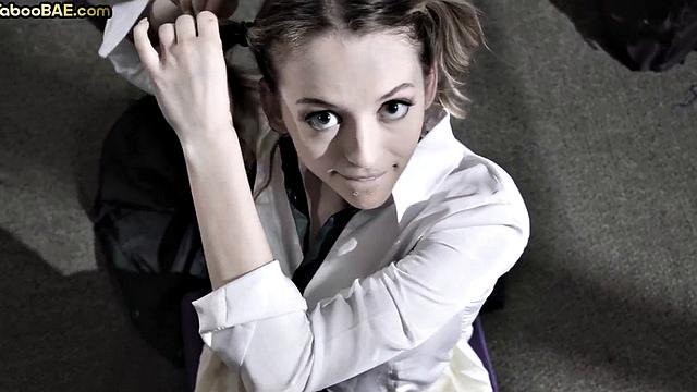 Taboo college bae doggysyled by teacher in classroom