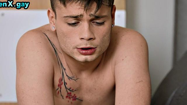 Ass fucked gay smashed by horny guy in tight asshole