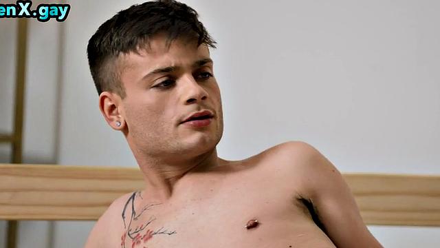 Ass fucked gay smashed by horny guy in tight asshole