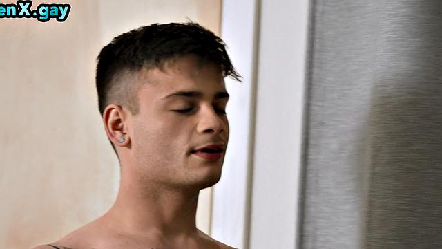 Ass fucked gay smashed by horny guy in tight asshole