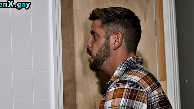 Ass fucked gay smashed by horny guy in tight asshole