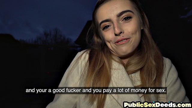 picked babe loves deepthroating