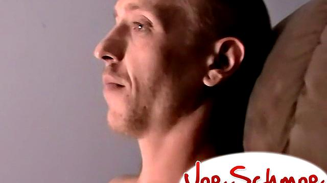 Straight Bruce Gets Deep-Throated - Bruce
