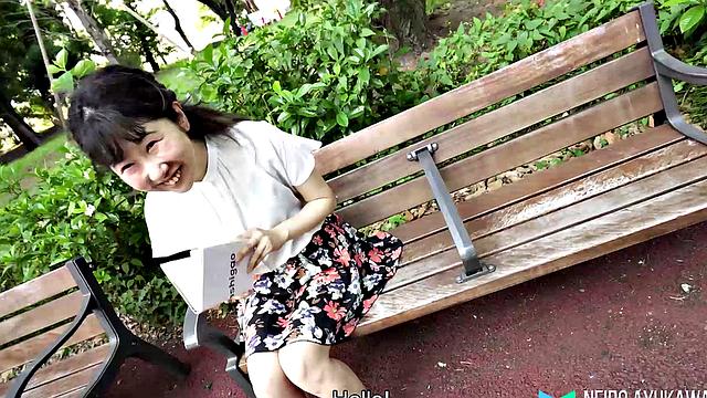 Shop girl from Tokyo Miss Neiro Ayukawa has a body she shows us