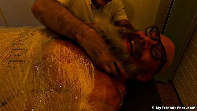 Rick Gets Mummified For Halloween - Rick