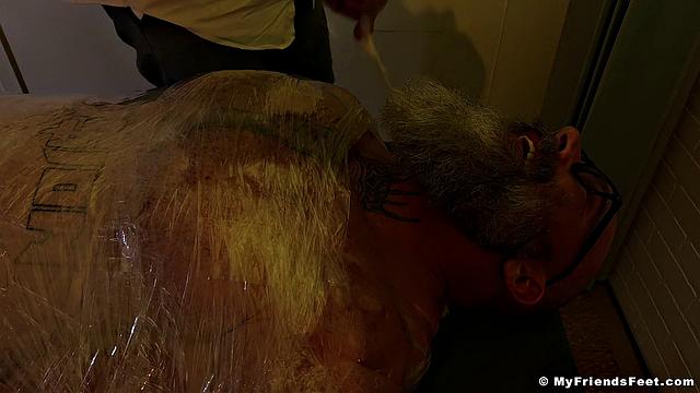Rick Gets Mummified For Halloween - Rick