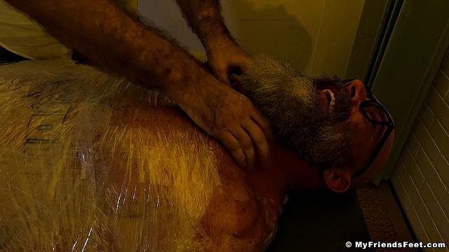 Rick Gets Mummified For Halloween - Rick