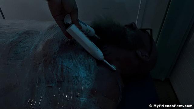 Rick Gets Mummified For Halloween - Rick