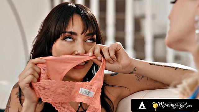 MOMMY'S GIRL - MILF Charlotte Stokely & Roommate Vanessa Sky Share Fetish For Dirty Panties