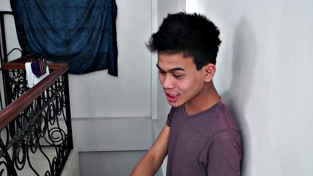 Cute Asian boy Lance returns in this foot tickling and tickle endurance combo. Lance's ankles are bound to the staircase banister. Warren tickles his feet.