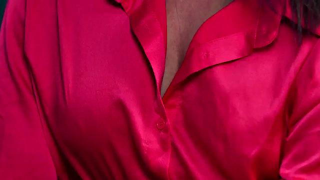 Busty curvy bigass and bigtits MILF teases male jerker