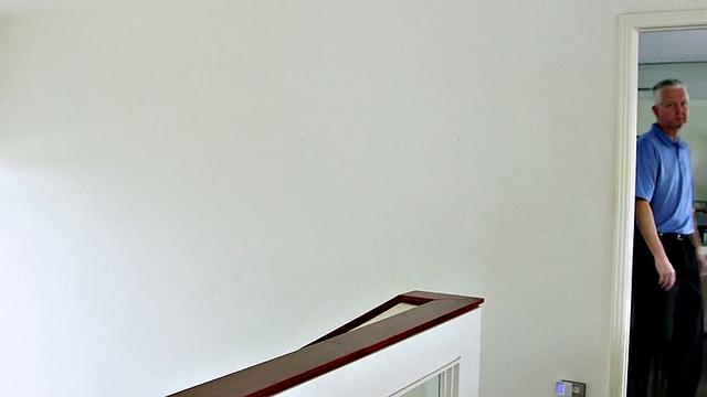 Kimber fucks the plumber while her hubby watches