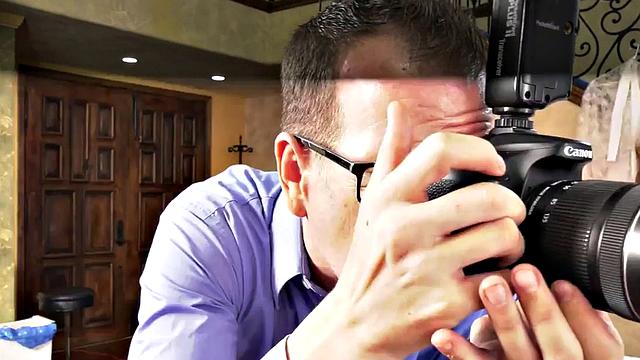 Watch this steamy lingerie Ts babe get pounded hard by her photographer backstage