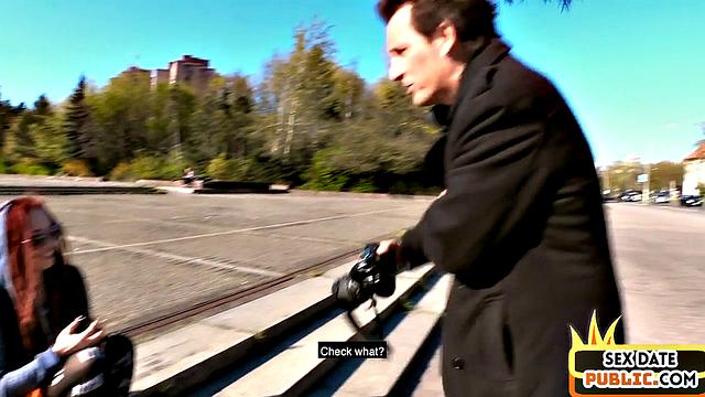 Picked up piercing babe banged