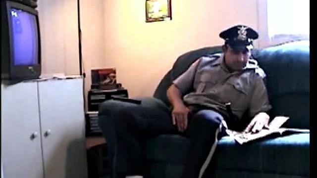 Straight Cop Sucks Off
