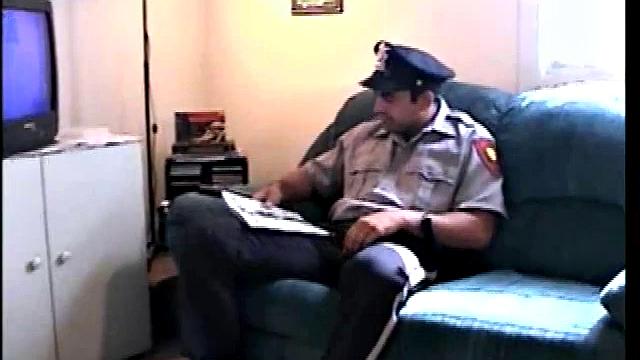 Straight Cop Sucks Off