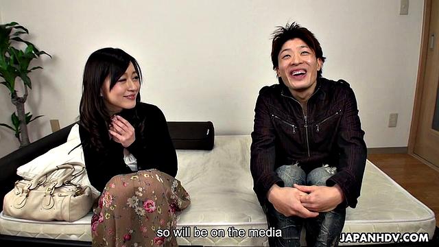 Busty Maria Ono is screwed by huge fan