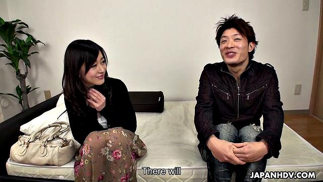 Busty Maria Ono is screwed by huge fan