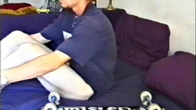 After getting naked and delivering a hot stroke show, Adam sprays cum up past his head, launches loads that plaster his eye shut, and makes such a mess that he has no choice but to take a shower, while we get to watch.