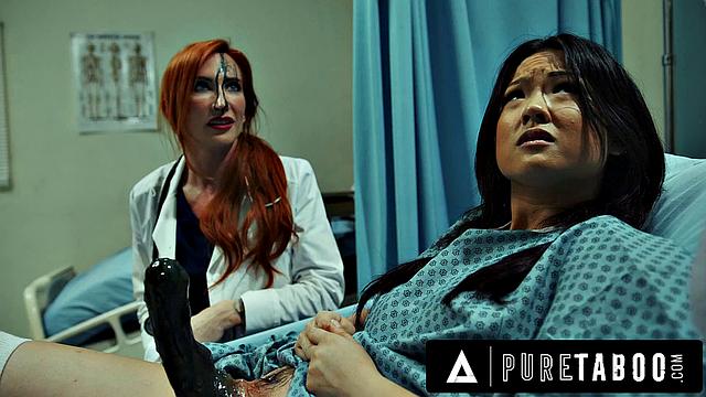 PURE TABOO Asian Virgin Lulu Chu Gets DICK DRAINED By Stepmom Penny Barber & Dr. Sophia Locke!