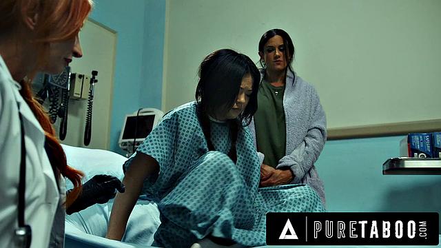 PURE TABOO Asian Virgin Lulu Chu Gets DICK DRAINED By Stepmom Penny Barber & Dr. Sophia Locke!