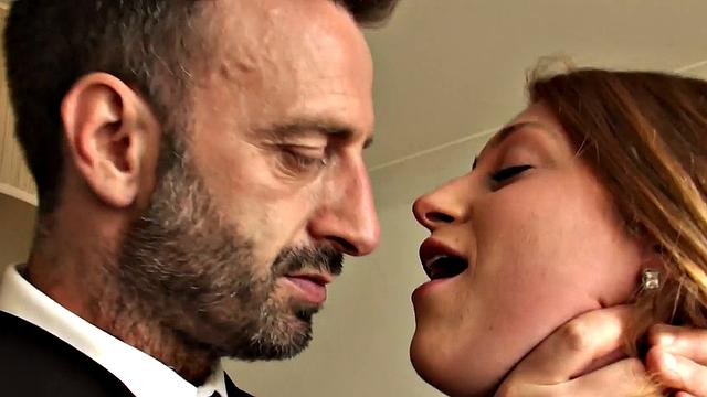 SubSlut Princess Paris: Wanking her cunt makes it cream.