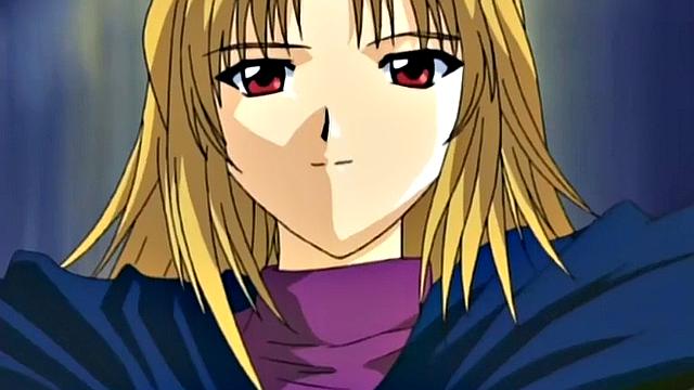 В шатре генерал смачивает большие сиськи и жёстко трахается перед битвой с демонами в замке Фантазия.